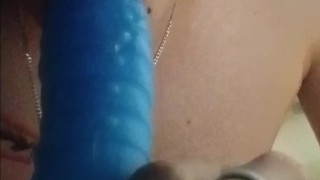 Femboy sucking toy
