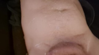 Cumplay - playing with the AFTERMATH of my BIG LOAD!