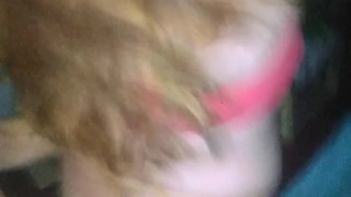 Cogiendo parados con mi novia por la noche