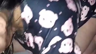 Little fox wants her dose of milk since she gets up