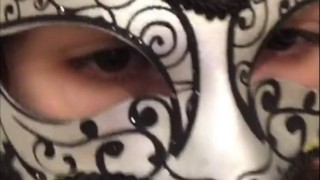 Made a juicy blowjob and then pissed on the dick