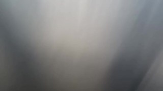 jackin uncut dick in shower
