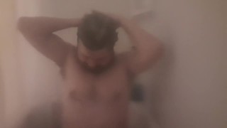 This shower is still dark