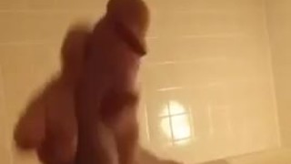 Shower masturbation