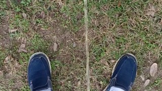 Backyard Pissing