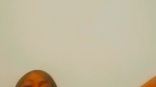 Ebony Masturbation With Pink Dildo