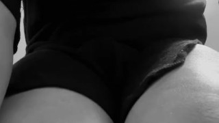 Noir Sissy with a Limp Clitty