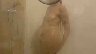 I wash my body and I am have …