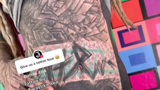 Anuskatzz sexy tattoo tour