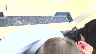 Airport BJ- Stranger Joins in Fun