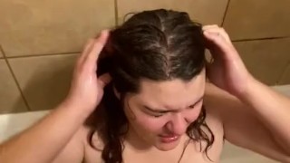 Pissy Emmy - Pissing On Her Sexy Face First Thing In The Morning