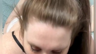 Daddy gives me a massive facial, HE CUMS IN MY HAIR! 🍆💦💦💦