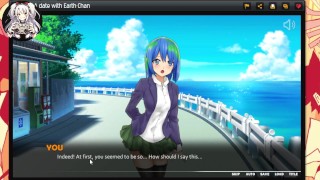 Cita con Tierra chan - (Gameplay completo) - Acerogames - La tierra versión anime