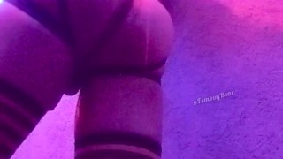 Lubed up Femboy Fingering his Sloppy Ass