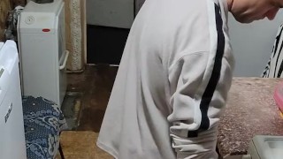 Evening time in the kitchen