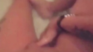 finger my pussy in the shower