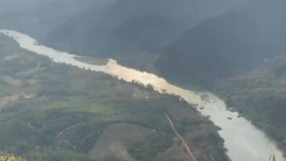 Straight Fit Hairy Guy Mountain Masturbation