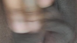 Playing with my meaty pussy!!