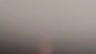 Playing with my cock at the gloryhole