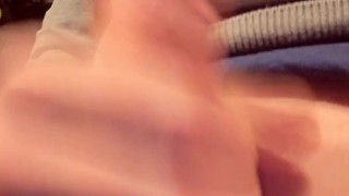 Real amateur masturbation moaning and cum dripping