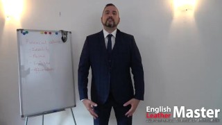 Mind control by financial advisor in suit findom seminar PREVIEW