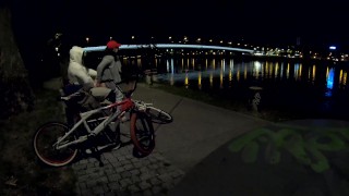 Real Risky Public Sex on the Park Amateur Milf Multiple Orgasm  Public Flashing