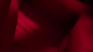 Stepsis bouncing on dick spooning sex