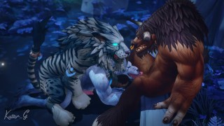 Druid Cat X Worgen X Tauren (Sounded)