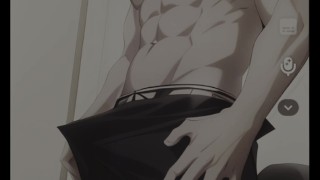 POV: Novio hace llamada muy HOT 🔥 gemidos de hombre ASMR erotico, hombre masturbandose