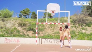Filthy Whores Gala & Jade Finish Enjoy Sneaky Fuck After Their Basketball Match - MAMACITAZ