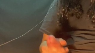 huge rope of cum with hang time in slow mo! who want to catch it ? say ahhhhh!