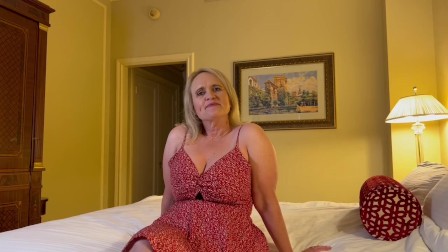 Casting Curvy: Busty 50 Year Old Thick Married PAWG MILF