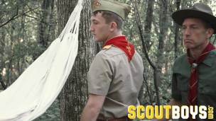 Scoutmaster Barebacks Cute Scout Outdoor