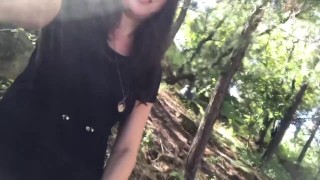 I love misbehaving outdoors