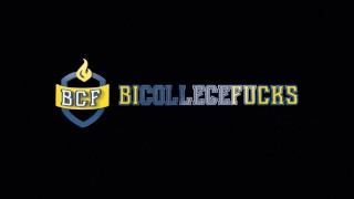 Bi College Fucks - Dane takes turns fucking Dylan and Eva