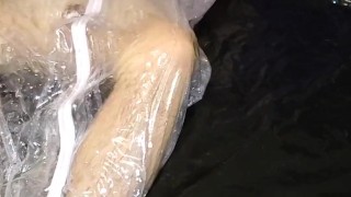 Latex WAM Bondage Sissy Sandals