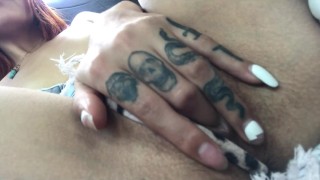 My neighbor sends me her video masturbating while she is in the uber on the way home