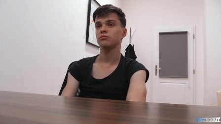 BigStr - Handsome Brunette Wants His Asshole To Work In The Morning And Be A Bartender In The Night