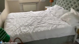 A young guy fucked his stepmom in a hotel room