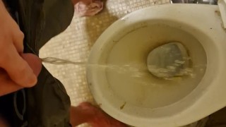 Me taking a piss