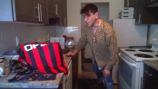 Uh Oh! Maolo the Plumber Fixes the Leaky Pipes Naked!