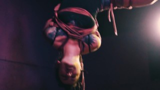 Dirty Dreaz shibari session with Lily lu as rigger + valkiryz as rope bunny BDSM z-filmz bondage