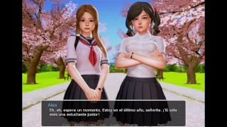 Jugando en la piscina | Escuela Solvalley cap 2 | Gameplay MrCockSan