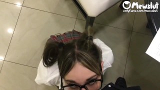 Professor please help me pass the semester, I'll do whatever it takes (POV) - Mewslut