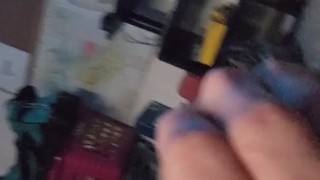 Homemade Cock blast cum