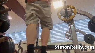 You HAVE to Sniff Hairy ASSES of ALPHA MALES in this GYM - Public Outdoor Cruising