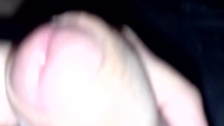 I stroke my sweet big dick closeup