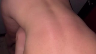 POV Husband Records Amateur Hotwife Fucking Stranger at GloryHole