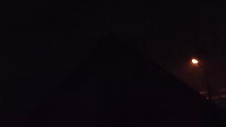 Evening rain at the beginning of spring