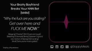 [M4M] Your Boyfriend Breaks Your NNN Bet [Audio]